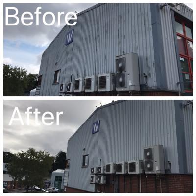 Commercial Cladding Cleaning