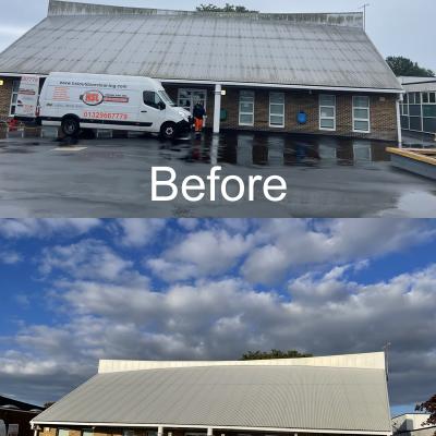 Commercial Cladding Cleaning